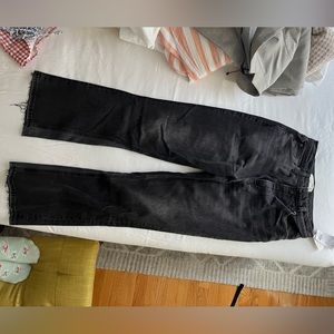 ‼️MOVING‼️Must go🚨 27L Black New With Tags Abercrombie and Fitch Jeans